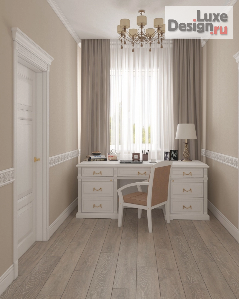 Дизайн интерьера загородного дома "Дом в классическом стиле" (фото 11)