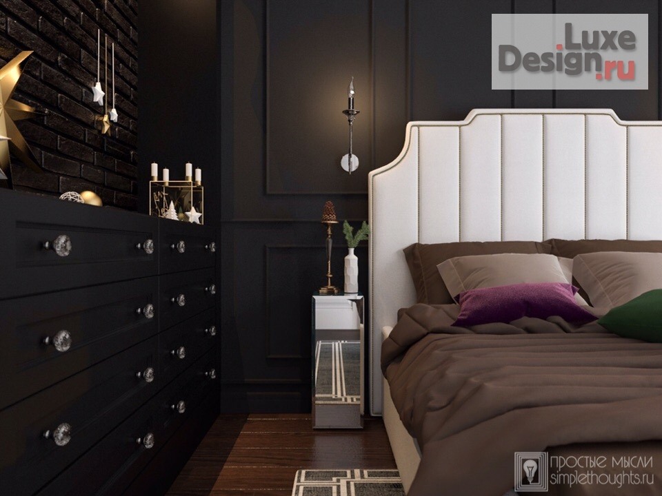 Дизайн интерьера спальни "Интерьер спальни" (фото 1)