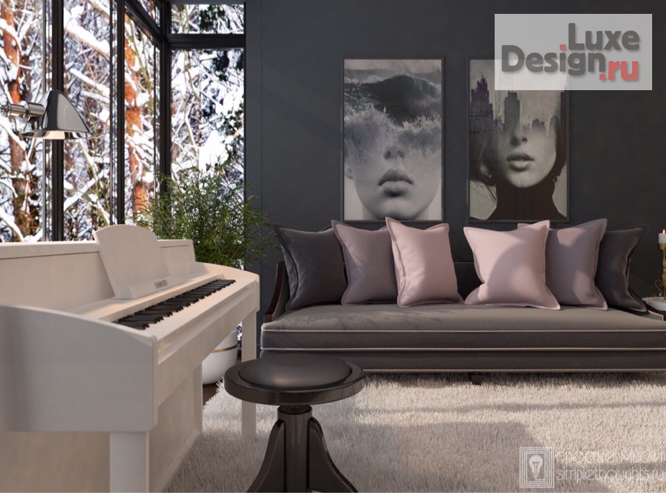 Дизайн интерьера гостиной "Интерьер гостиной" (фото 1)