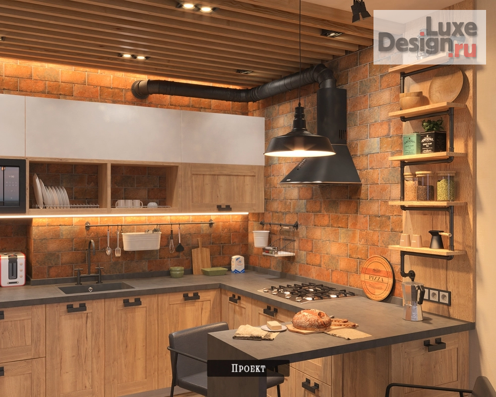 Дизайн интерьера двухкомнатной квартиры "TreeColor" (фото 4)