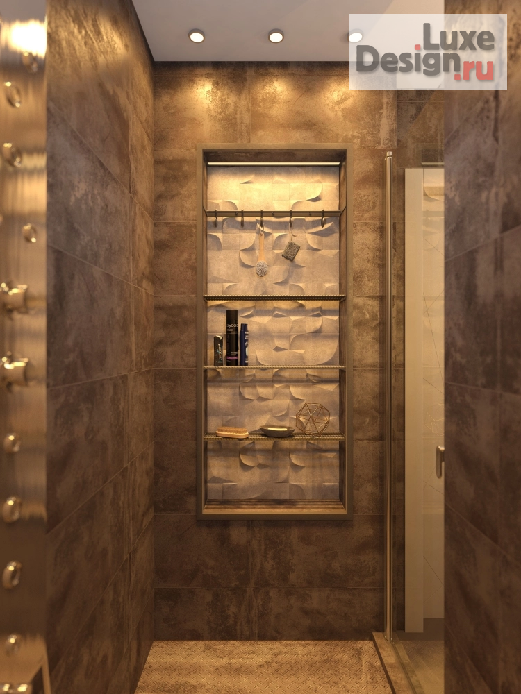 Дизайн интерьера квартиры студии "Alexander" (фото 2)