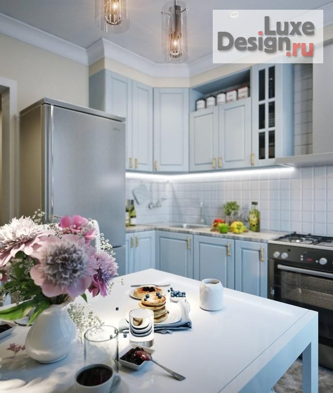 Дизайн интерьера кухни "Кухя" (фото 1)