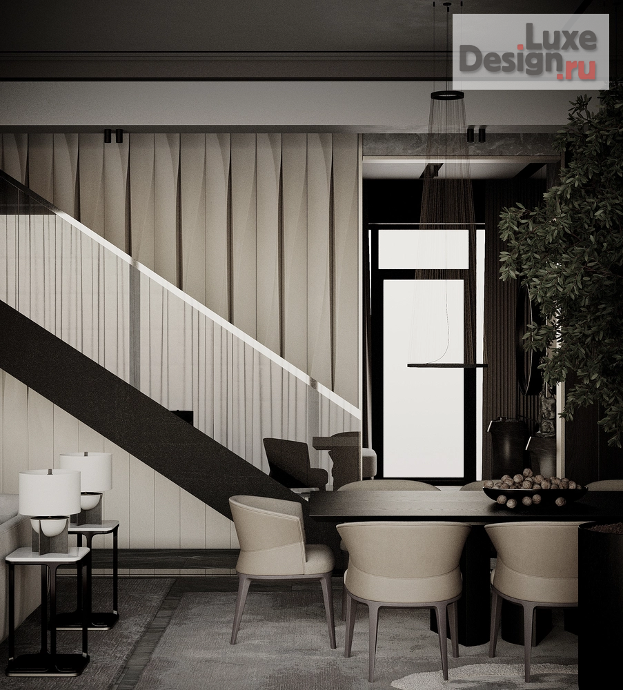 Дизайн интерьера коттеджа "Коттедж в КП "Новогорск Клаб"" (фото 12)