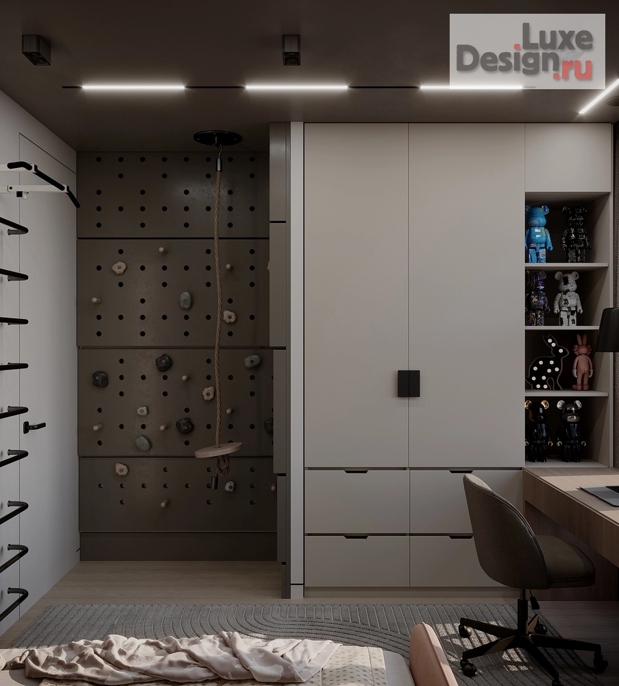 Дизайн интерьера трехкомнатной квартиры "Квартира в ЖК "Riversky"" (фото 12)