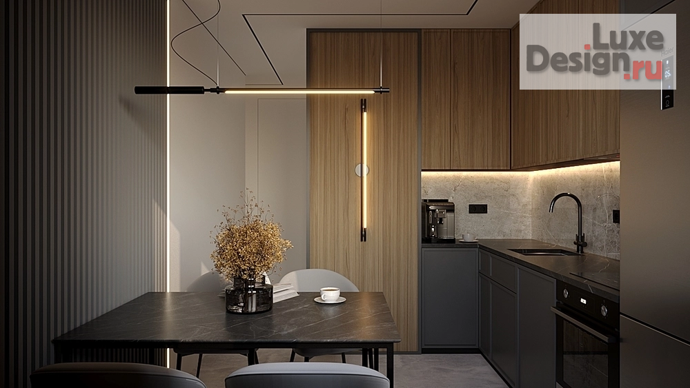 Дизайн интерьера двухкомнатной квартиры "Квартира на ул. Кантемировская" (фото 10)