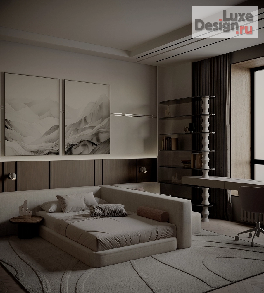 Дизайн интерьера коттеджа "Коттедж в КП "Новогорск Клаб"" (фото 1)