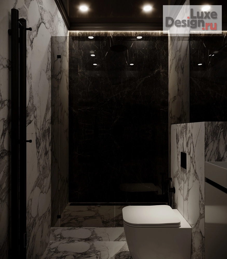 Дизайн интерьера трехкомнатной квартиры "Квартира в ЖК "Riversky"" (фото 26)