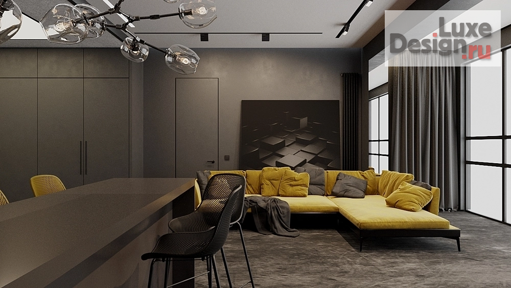 Дизайн интерьера апартаментов "Апартаменты в ЖК Династия" (фото 1)