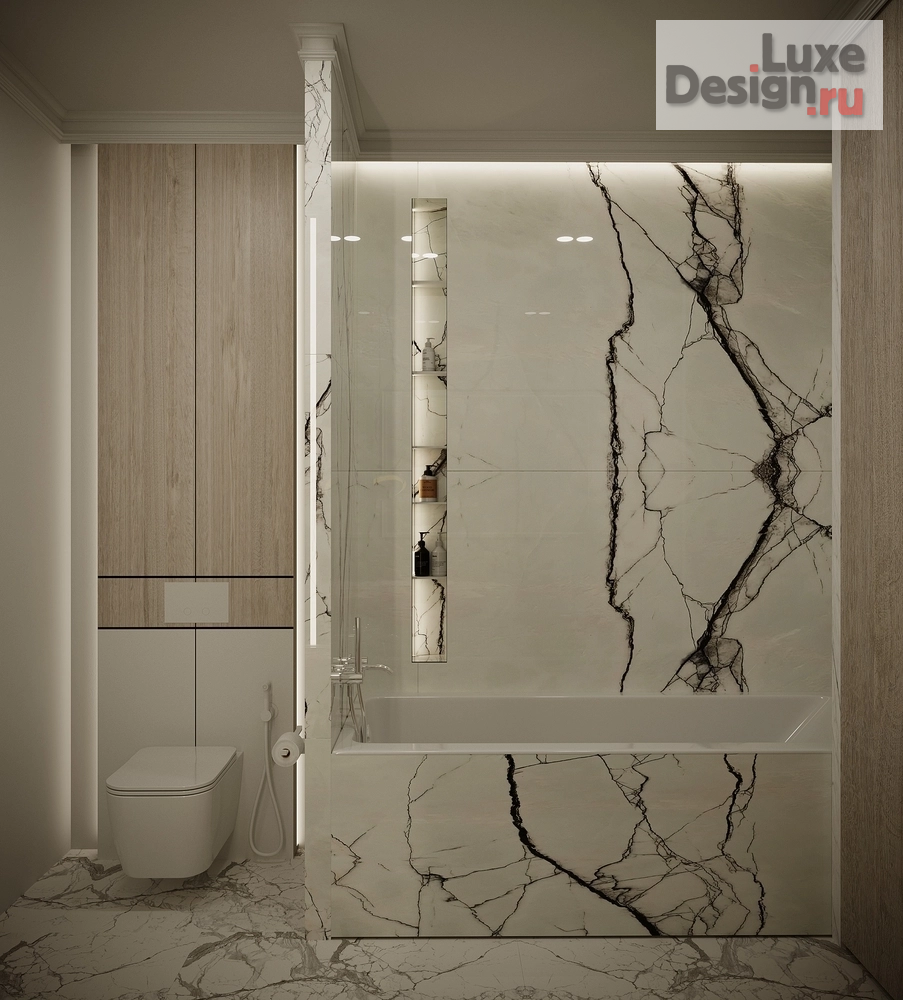 Дизайн интерьера трехкомнатной квартиры "Квартира в ЖК Невский №4" (фото 7)