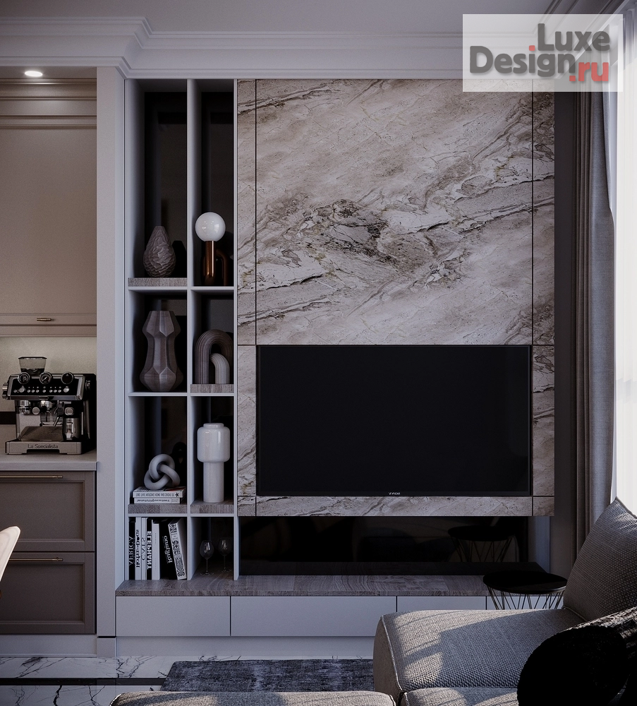 Дизайн интерьера трехкомнатной квартиры "Квартира в ЖК "Riversky"" (фото 33)