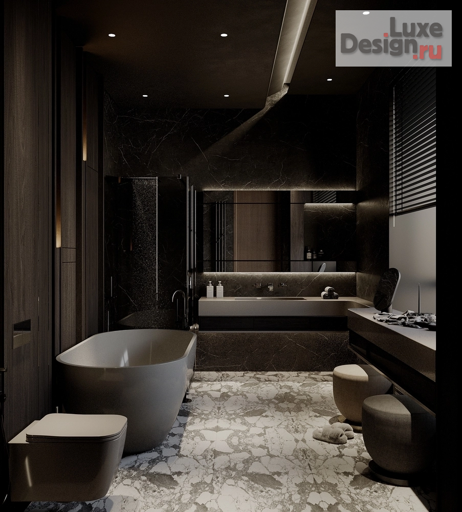 Дизайн интерьера коттеджа "Коттедж в КП "Новогорск Клаб"" (фото 46)