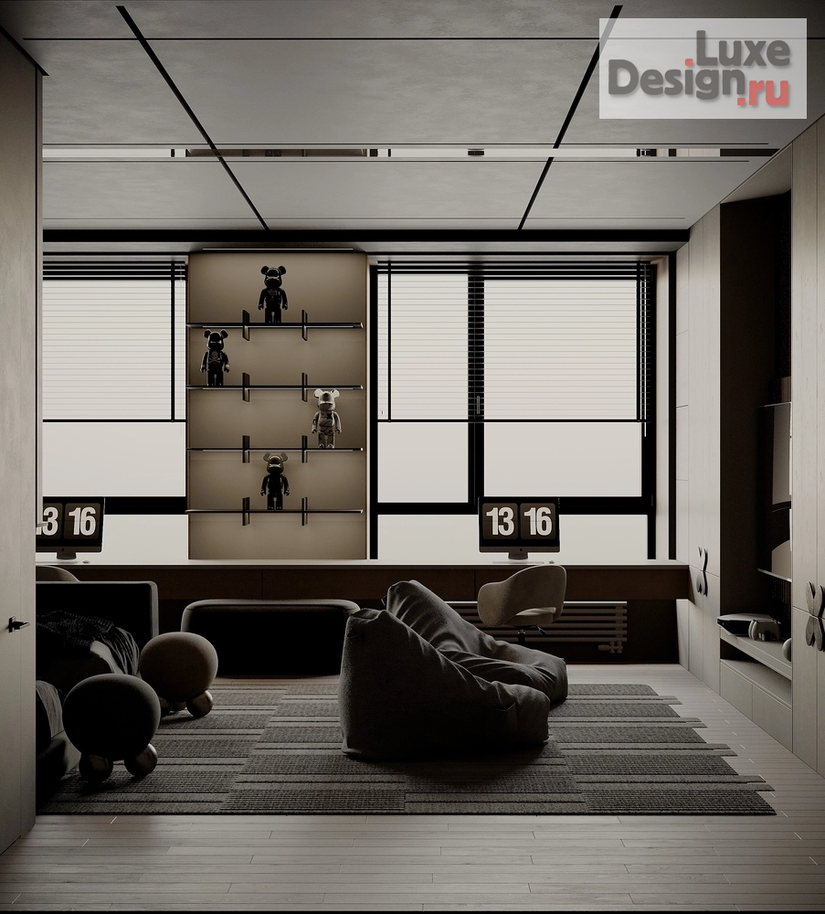 Дизайн интерьера коттеджа "Коттедж в КП "Новогорск Клаб"" (фото 52)