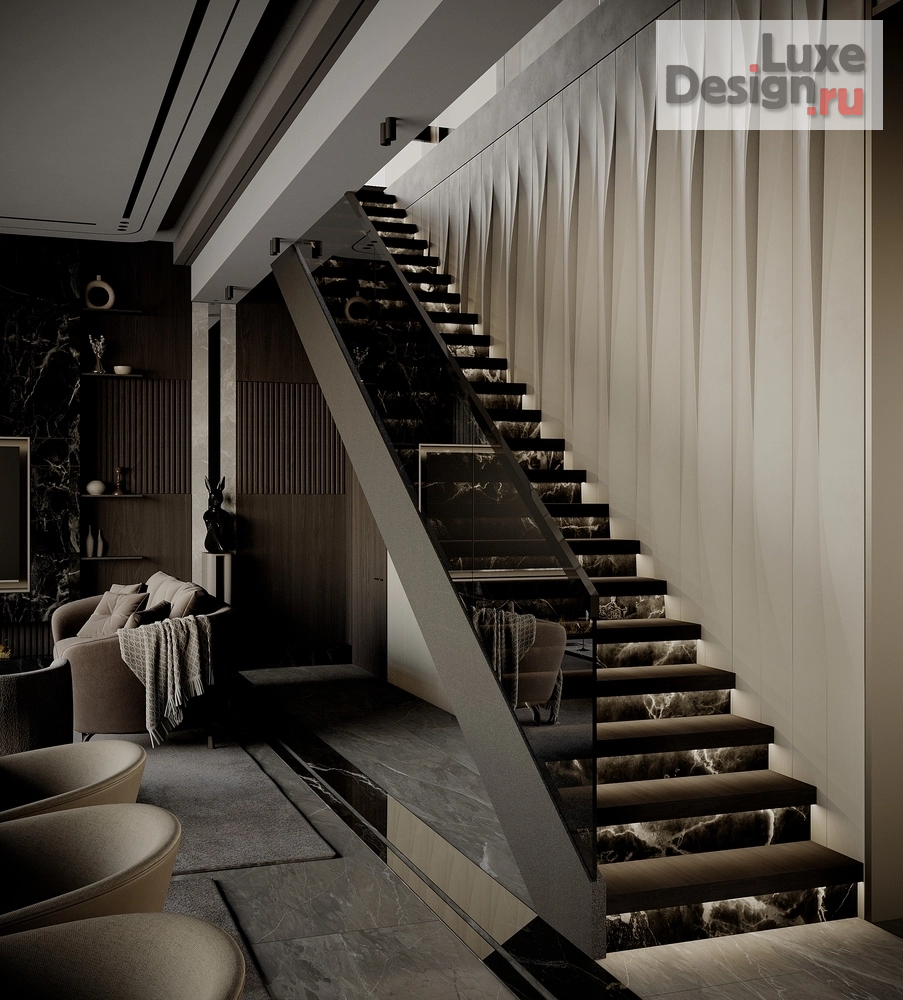 Дизайн интерьера коттеджа "Коттедж в КП "Новогорск Клаб"" (фото 8)