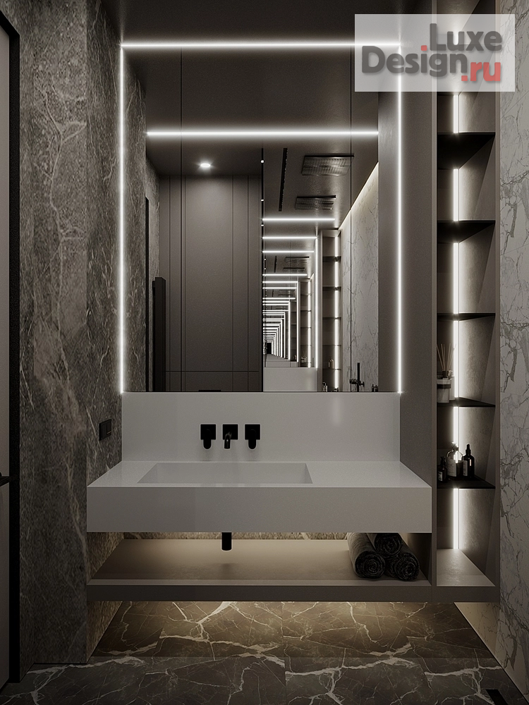 Дизайн интерьера частного дома "Коттедж в городе Троицк" (фото 34)