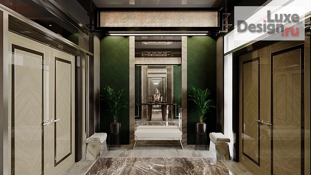 Дизайн интерьера загородного дома "Вилла в п. Шато Соверен" (фото 11)