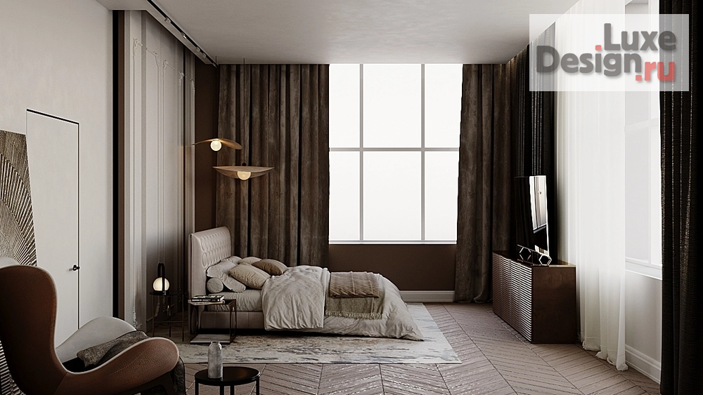 Дизайн интерьера загородного дома "Вилла в п. Шато Соверен" (фото 17)