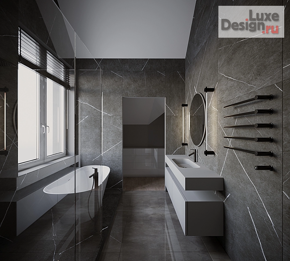 Дизайн интерьера коттеджа "Коттедж и баня в г. Химки" (фото 12)