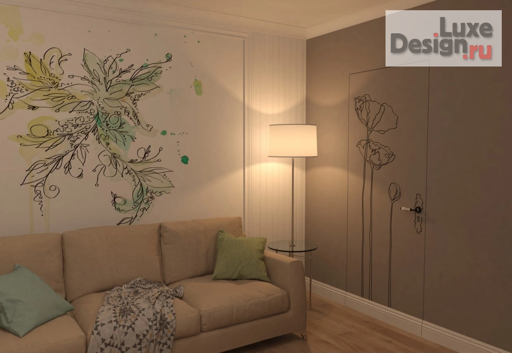 Дизайн интерьера квартиры "Проект комнаты в квартире" (фото 4)