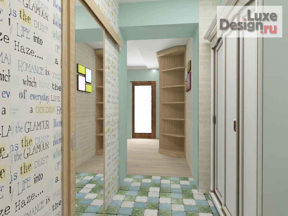 Дизайн интерьера однокомнатной квартиры "Soul Kitchen" (фото 11)