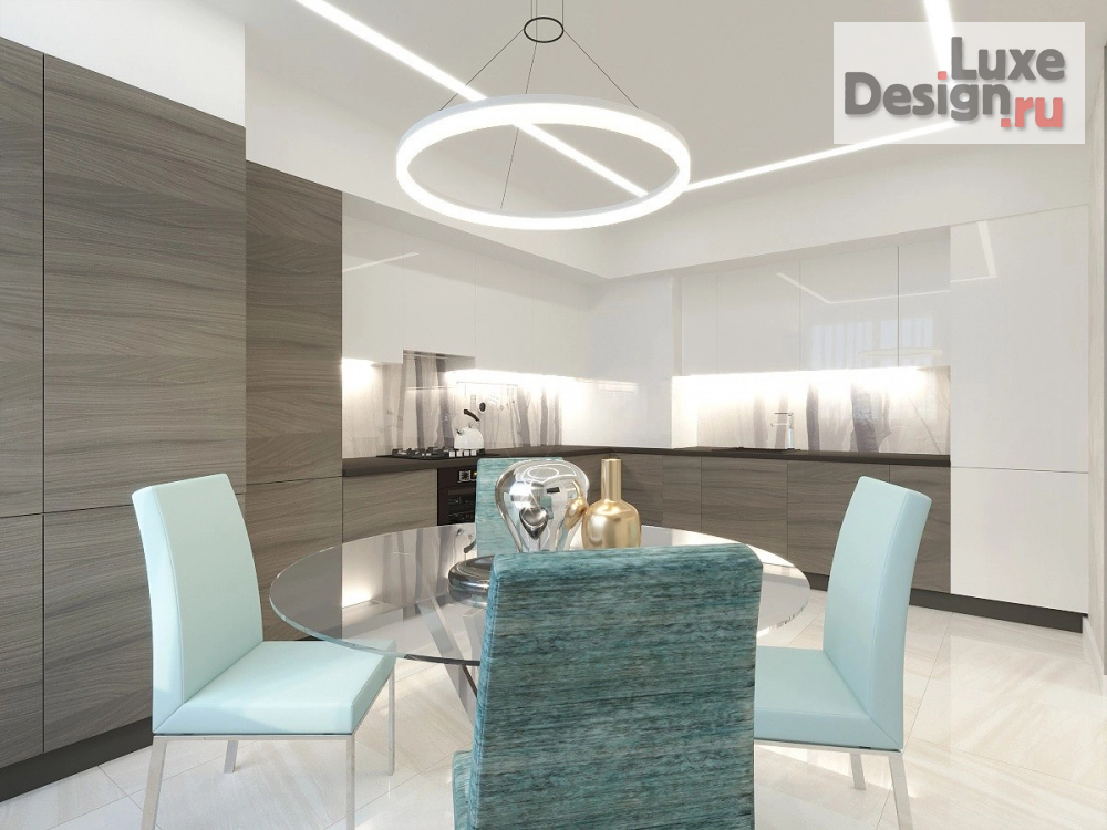 Дизайн интерьера квартиры "ЖК Лайт Сити" (фото 1)