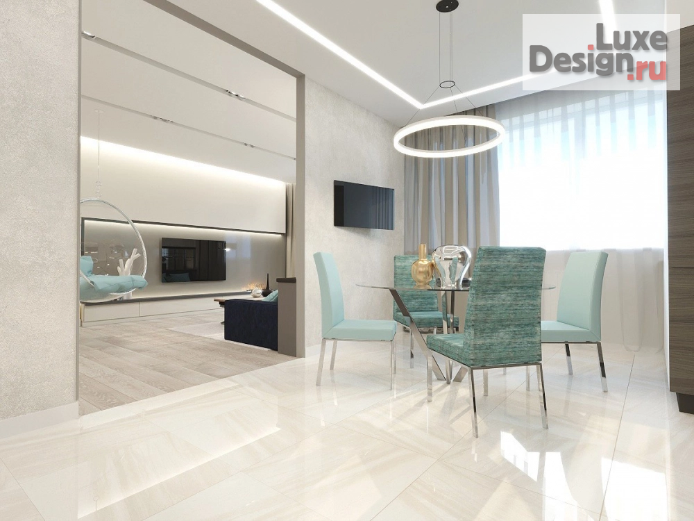 Дизайн интерьера квартиры "ЖК Лайт Сити" (фото 5)