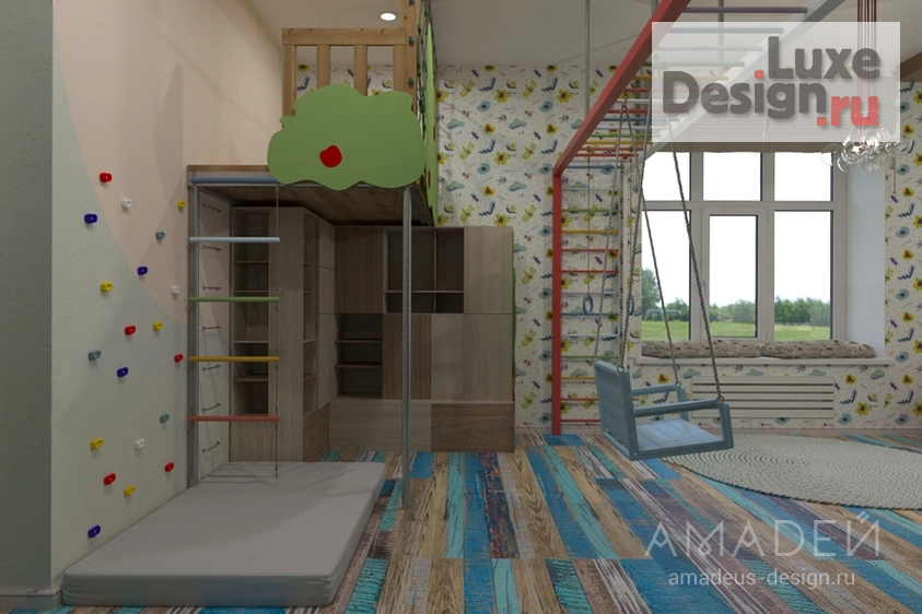 Дизайн интерьера коттеджа "ДОМ С ЭЛЕМЕНТАМИ СТИЛЯ ЛОФТ" (фото 11)