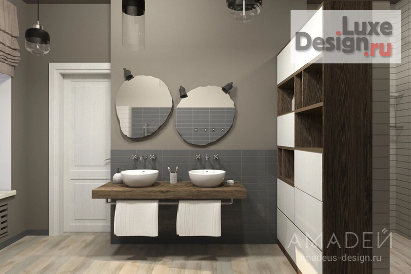 Дизайн интерьера коттеджа "ДОМ С ЭЛЕМЕНТАМИ СТИЛЯ ЛОФТ" (фото 14)