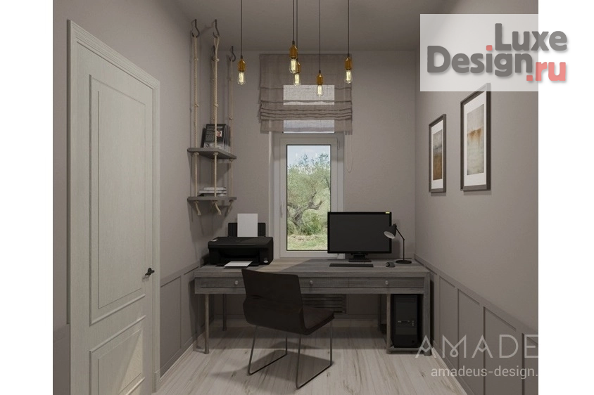 Дизайн интерьера коттеджа "ДОМ С ЭЛЕМЕНТАМИ СТИЛЯ ЛОФТ" (фото 15)