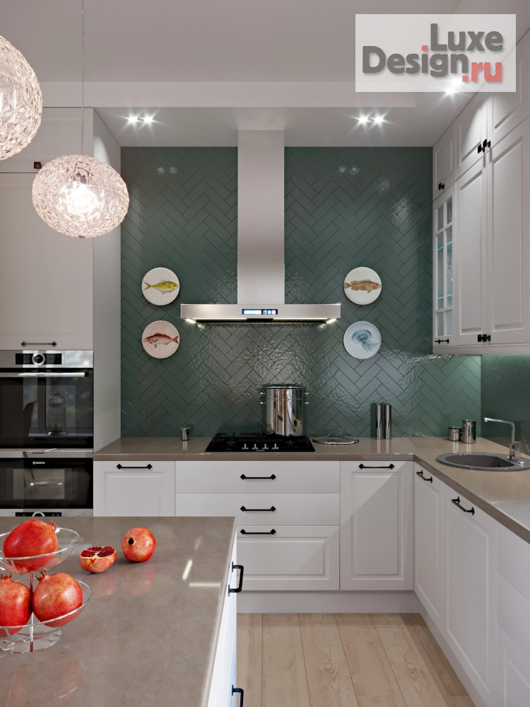 Дизайн интерьера загородного дома "Дом в Московской области" (фото 1)