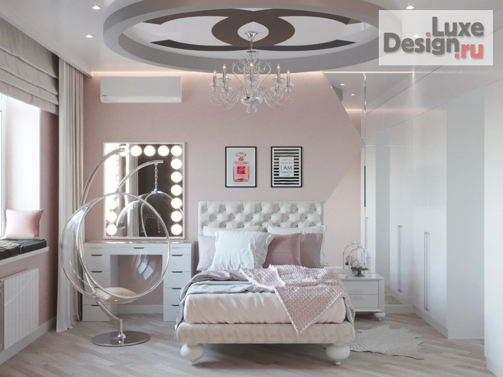 Дизайн интерьера детской "Дизайн-проект детской г. Москва" (фото 2)