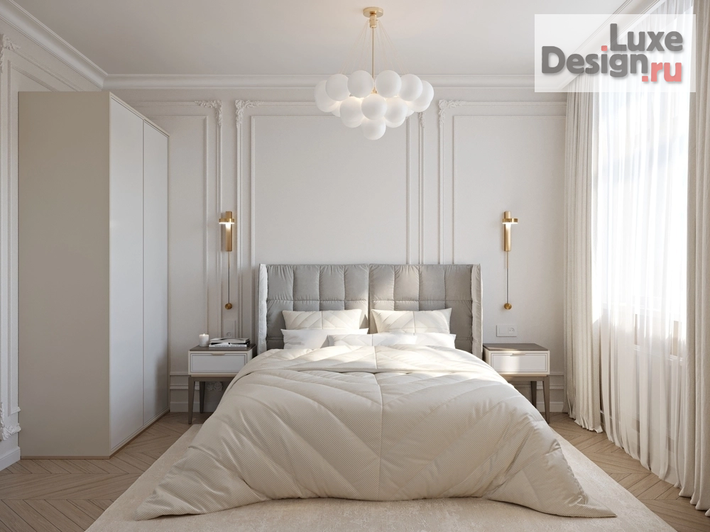 Дизайн интерьера трехкомнатной квартиры "ЖК Легенда " (фото 1)