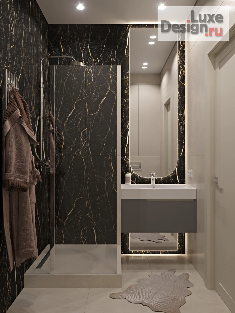 Дизайн интерьера трехкомнатной квартиры "Квартира в клубном доме "Vitality" (фото 1)