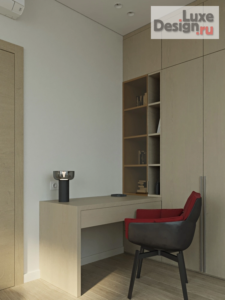 Дизайн интерьера трехкомнатной квартиры "Квартира в клубном доме "Vitality" (фото 1)