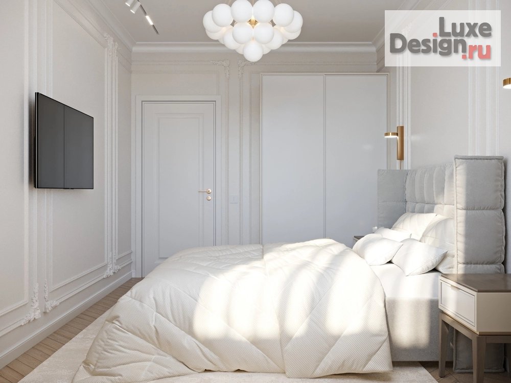 Дизайн интерьера трехкомнатной квартиры "ЖК Легенда " (фото 1)