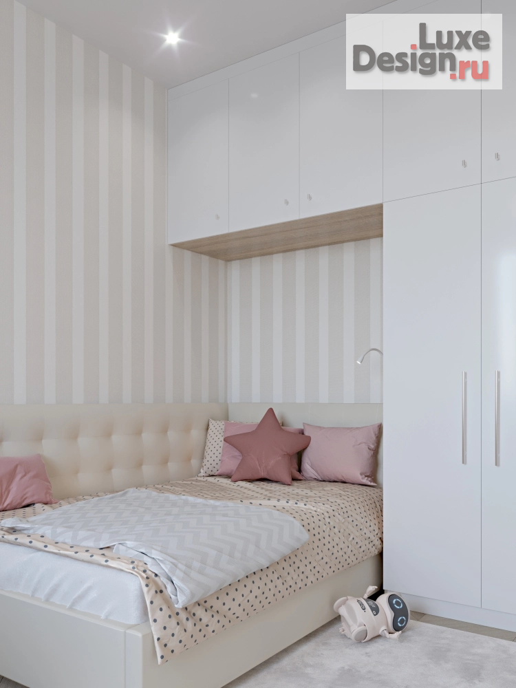 Дизайн интерьера четырехкомнатной квартиры "ЖК "Алые Паруса" Москва" (фото 1)