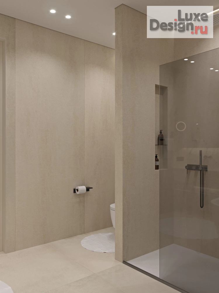 Дизайн интерьера трехкомнатной квартиры "Квартира в ЖК Метропарк" (фото 1)