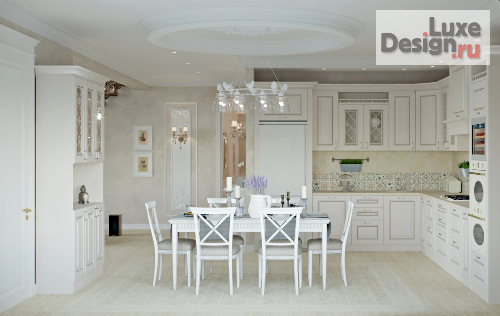 Дизайн интерьера загородного дома "Сказка в лесу" (фото 1)