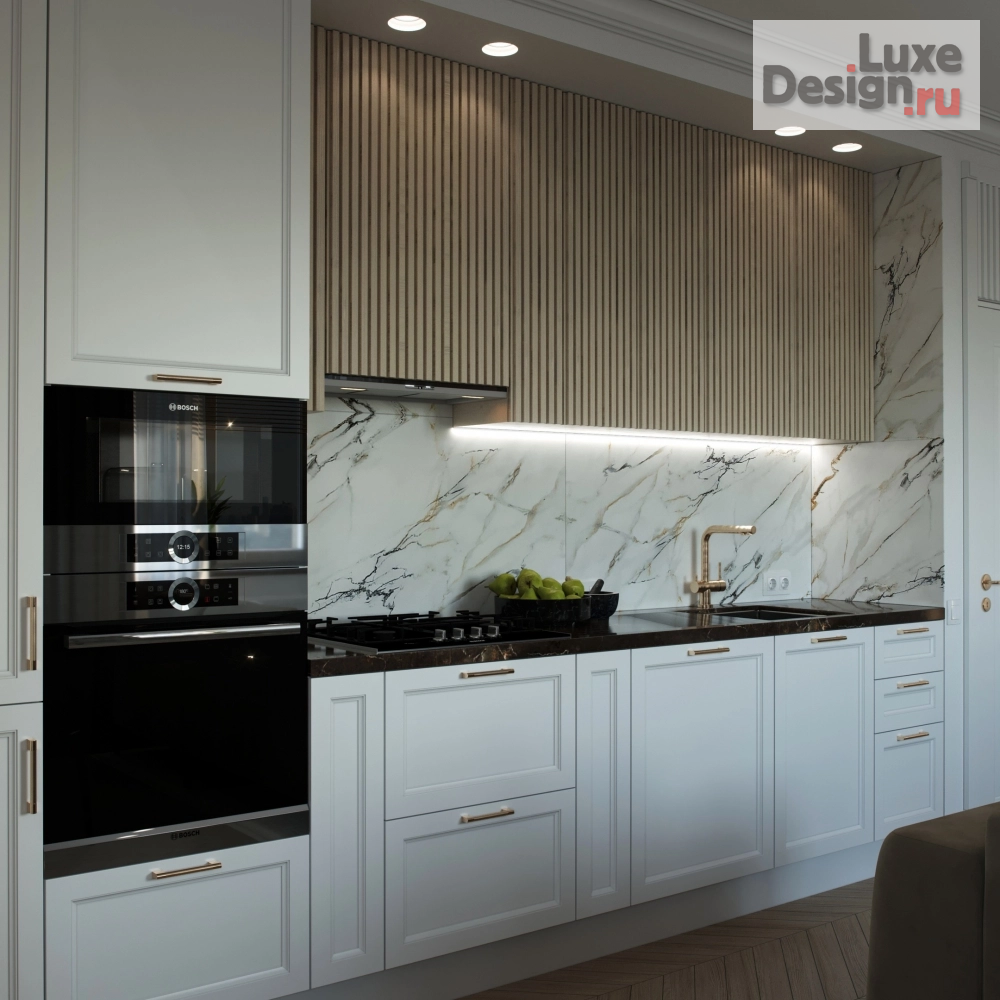 Дизайн интерьера трехкомнатной квартиры "Квартира эстета" (фото 1)