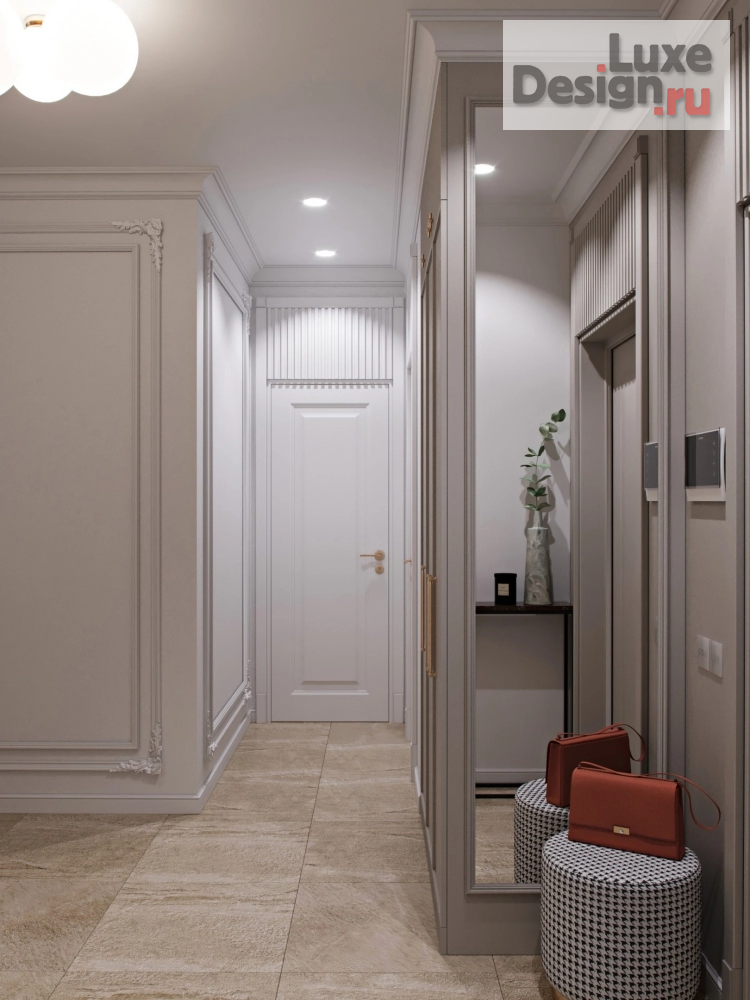 Дизайн интерьера трехкомнатной квартиры "Квартира эстета" (фото 1)