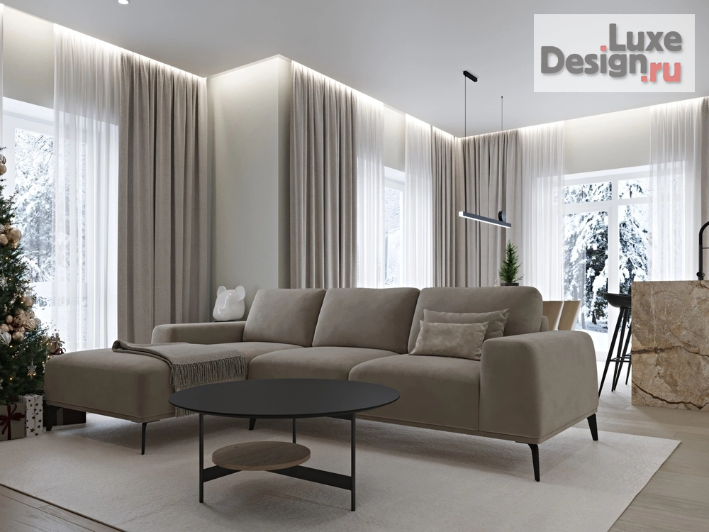 Дизайн интерьера загородного дома "Дом в КП Вилланд " (фото 1)