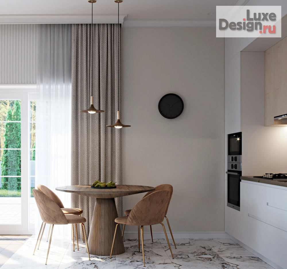 Дизайн интерьера загородного дома "Загородный дом в Московской области" (фото 1)