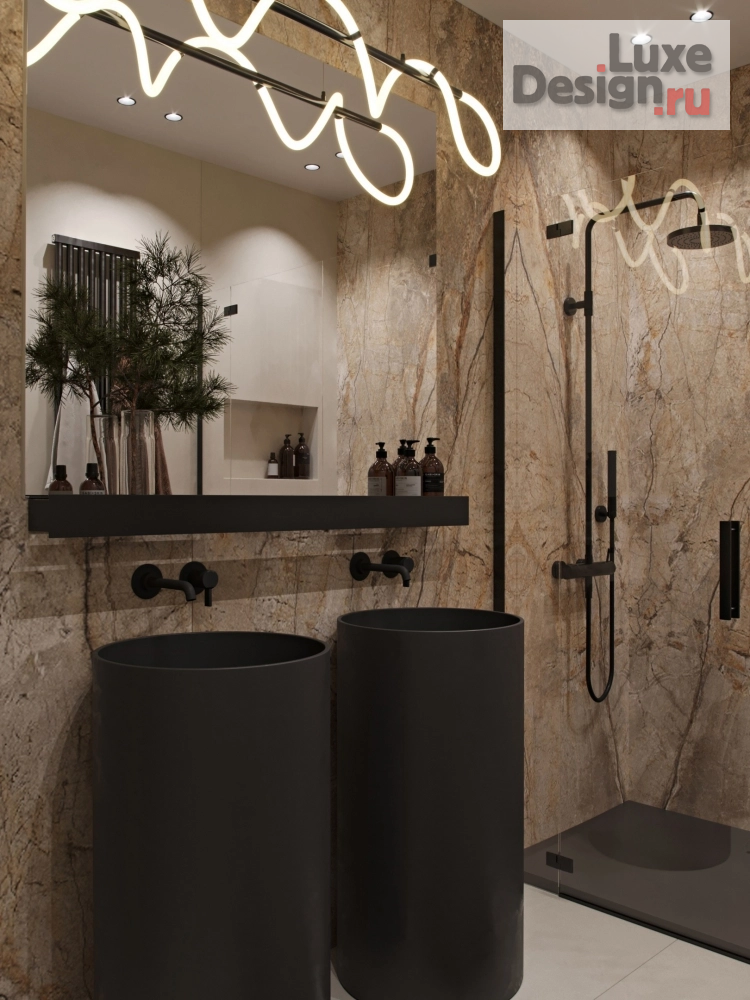 Дизайн интерьера квартиры студии "Квартира-студия для молодой семьи" (фото 1)