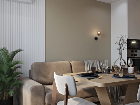 Дизайн интерьера в Рязани "Квартира в ЖК Метропарк 2"