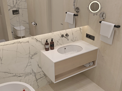 Дизайн интерьера в Рязани "Квартира в ЖК Метропарк"