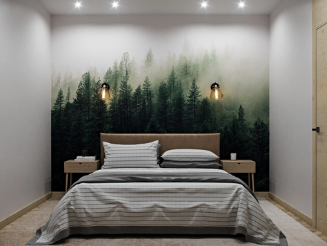 Дизайн интерьера двухкомнатной квартиры в Рязани "Двушка для пятерых"