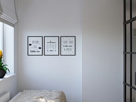 Дизайн интерьера двухкомнатной квартиры в Рязани "Двушка для пятерых"